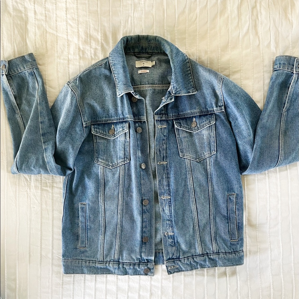 Men’s TopShop Jean Jacket - Picture 2 of 3